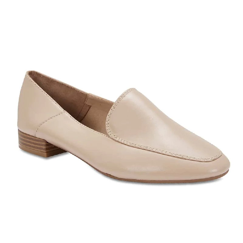 Braxton Loafer in Nude Leather