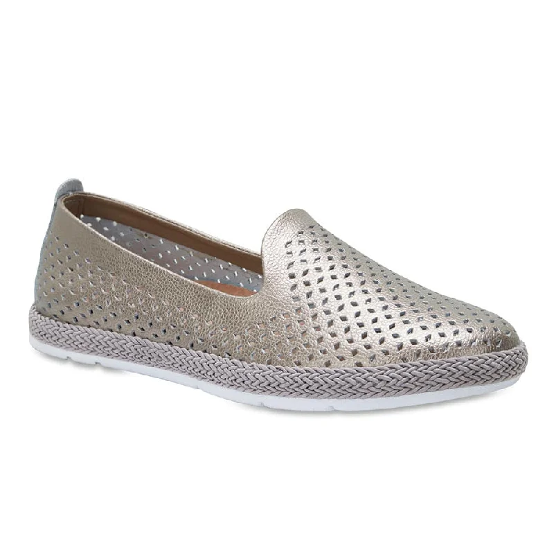 Ricky Loafer in Pewter Leather