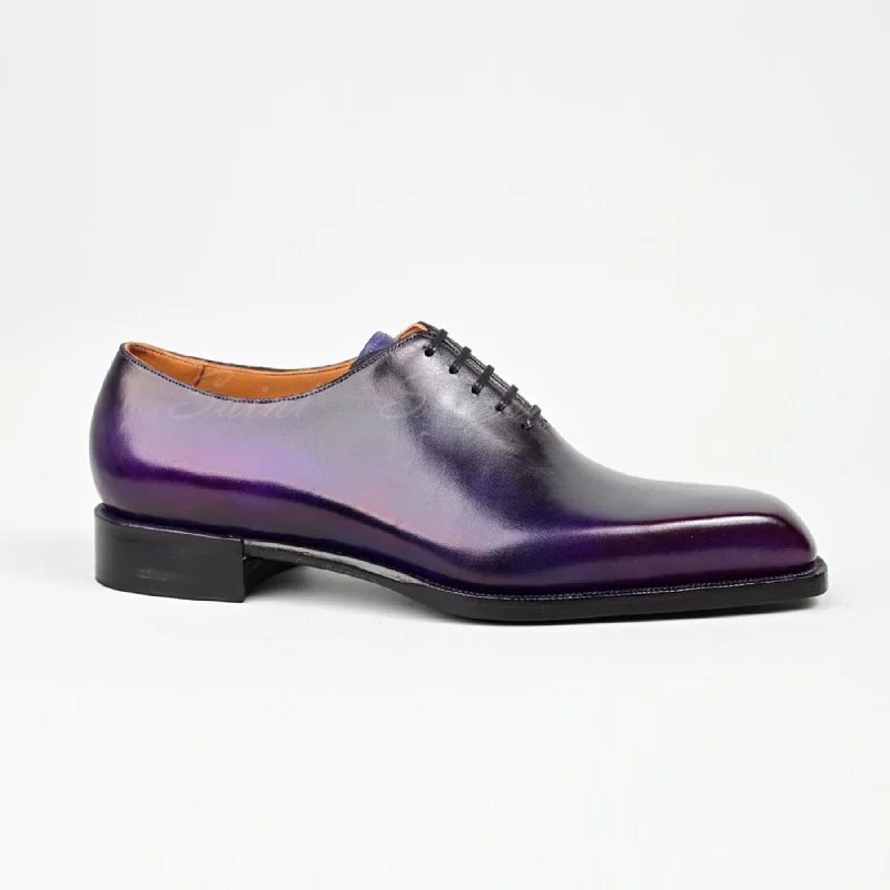 VSong MTO Oxfords Shoes Purple