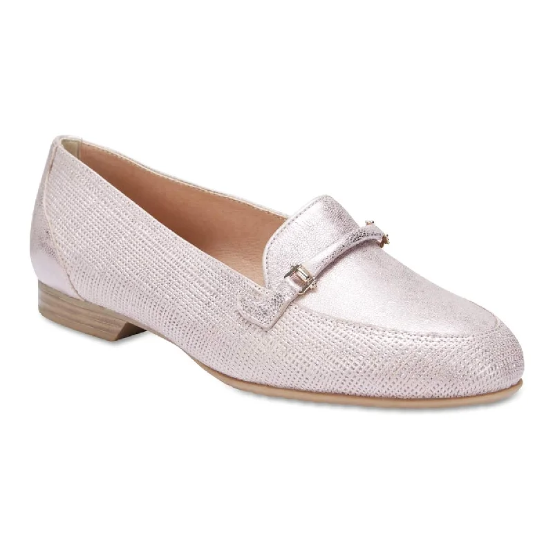 Glebe Loafer in Rose Gold Leather