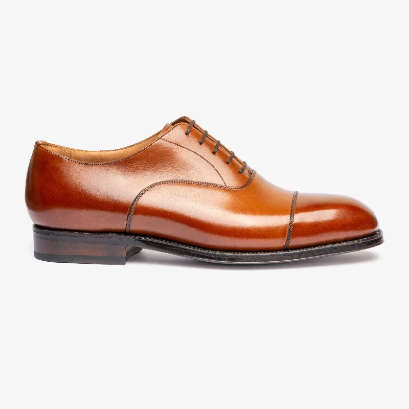 Straight Tip Oxford - Tan - Char Last