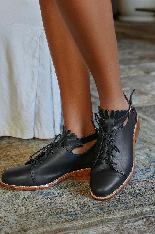 Boston Leather Oxfords