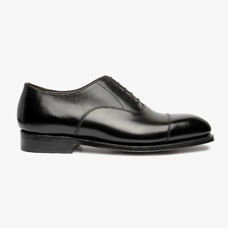 Straight Tip Oxford - Black - Char Last