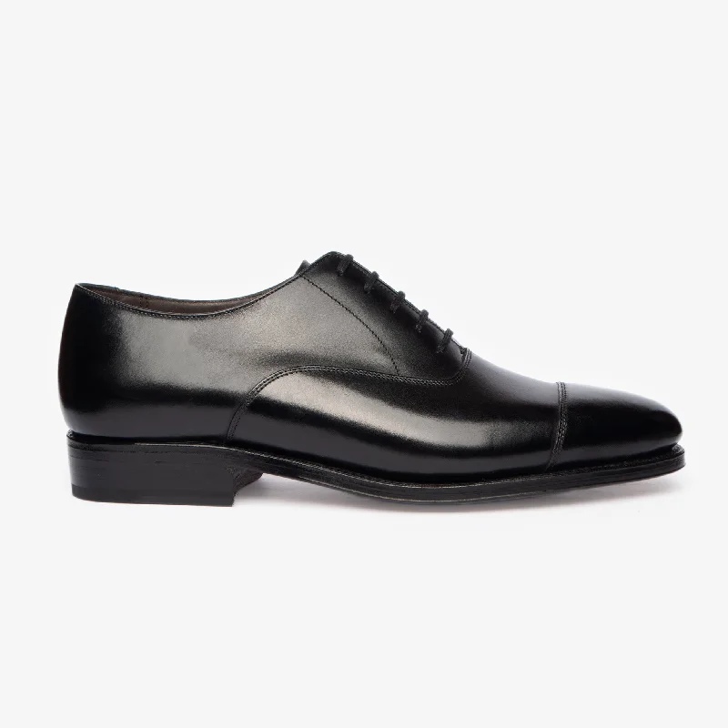 Straight Tip Oxford - Black - Zip Last