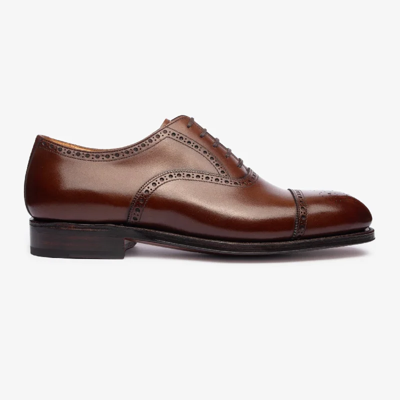 Semi Brogue Oxford - Brown - Char Last