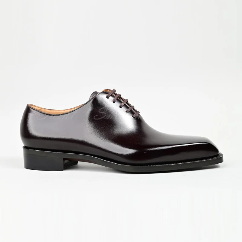 VSong MTO Cap Toe Oxfords Shoes Black