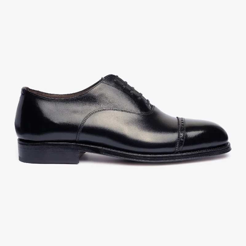 Punch Cap Oxford - Black - Char Last