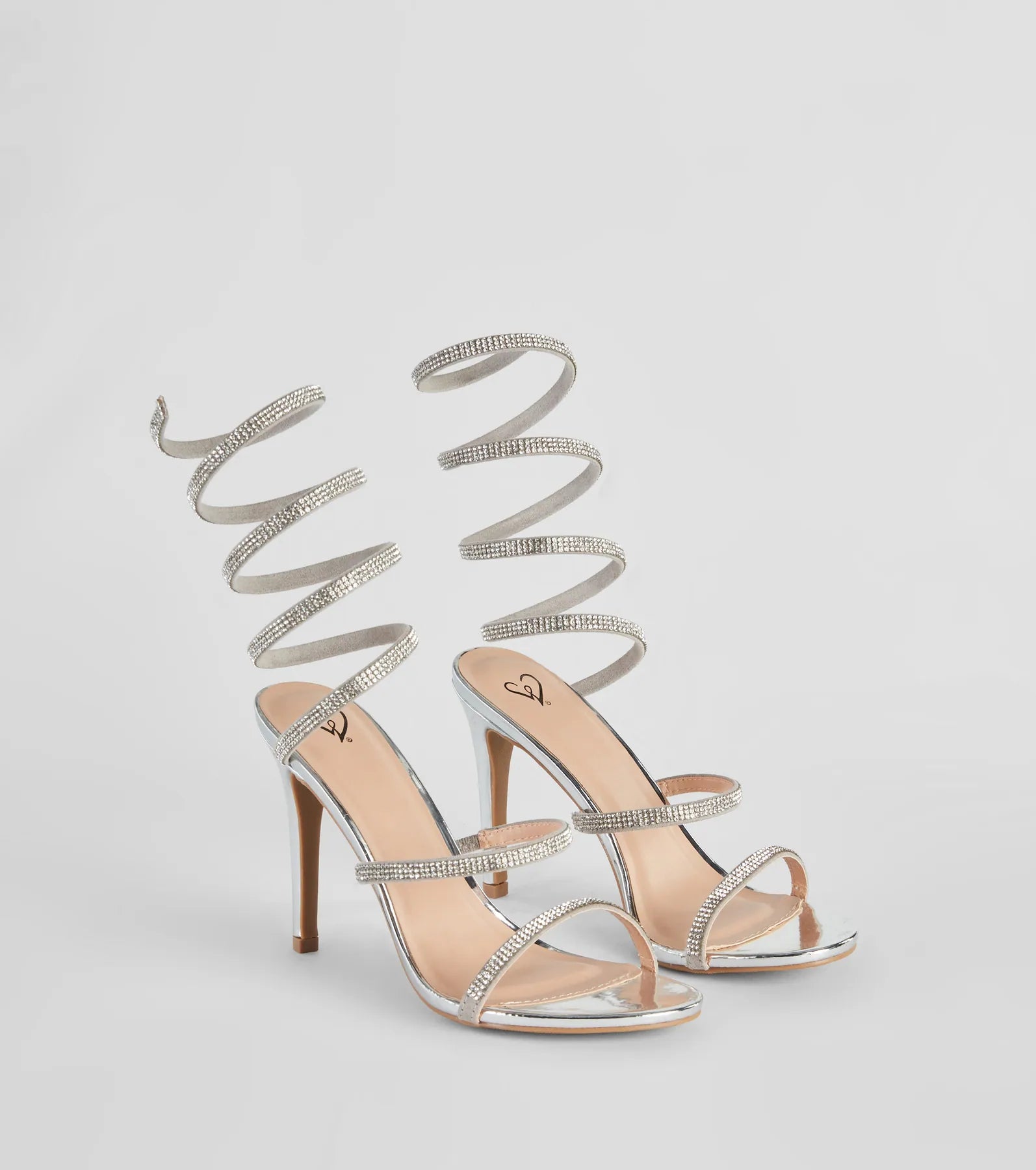 Fancy Feet Spiral Stiletto Heels