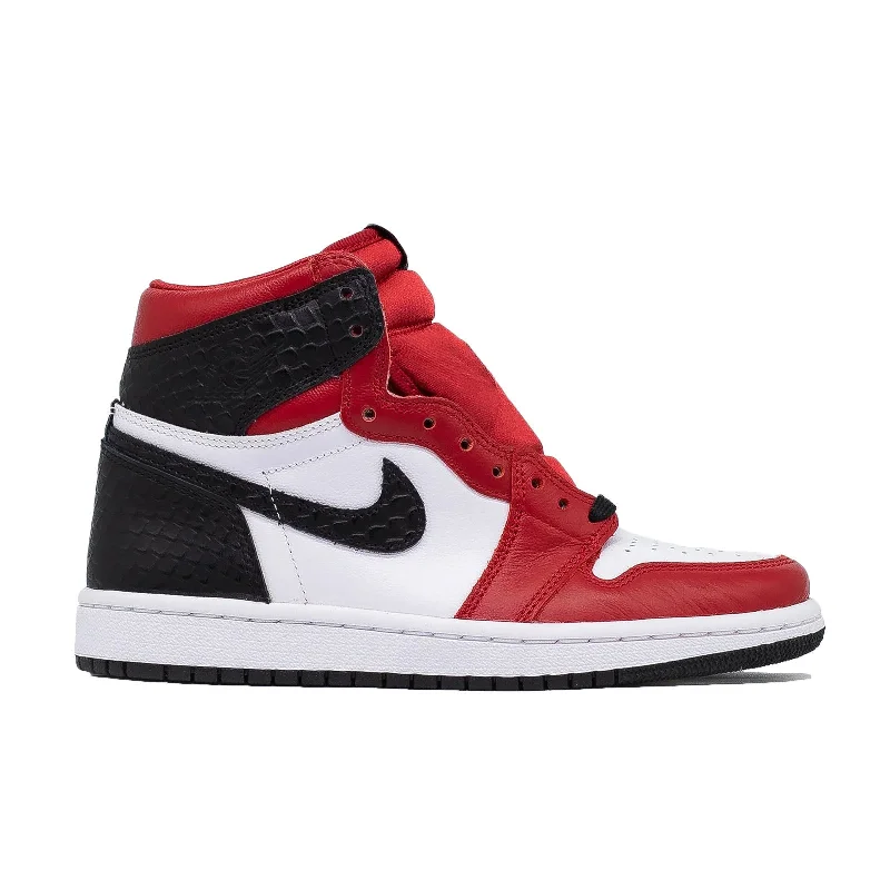 Women's Air Jordan 1 High, Satin Red