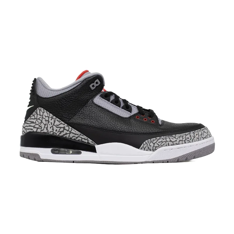 Air Jordan 3, Black Cement (2018)