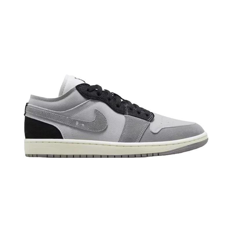 Air Jordan 1 Low (GS), SE Craft Inside Out Cement Grey