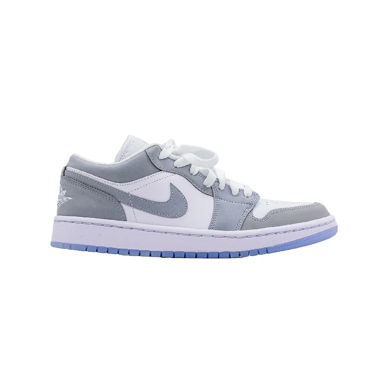 Women's Air Jordan 1 Low, White Wolf Grey