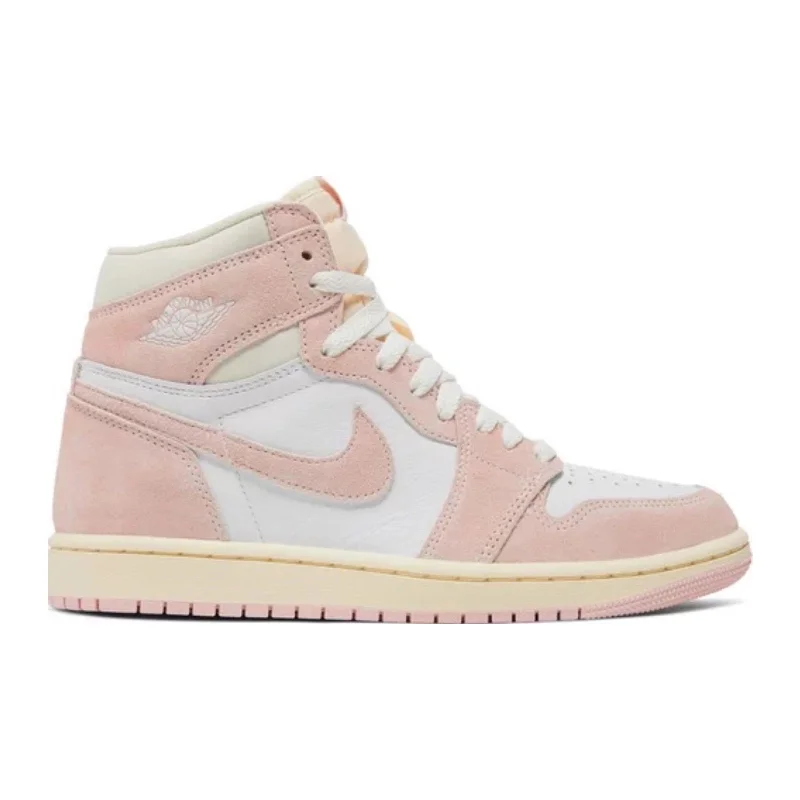 Women's Air Jordan 1 High, Washed Pink