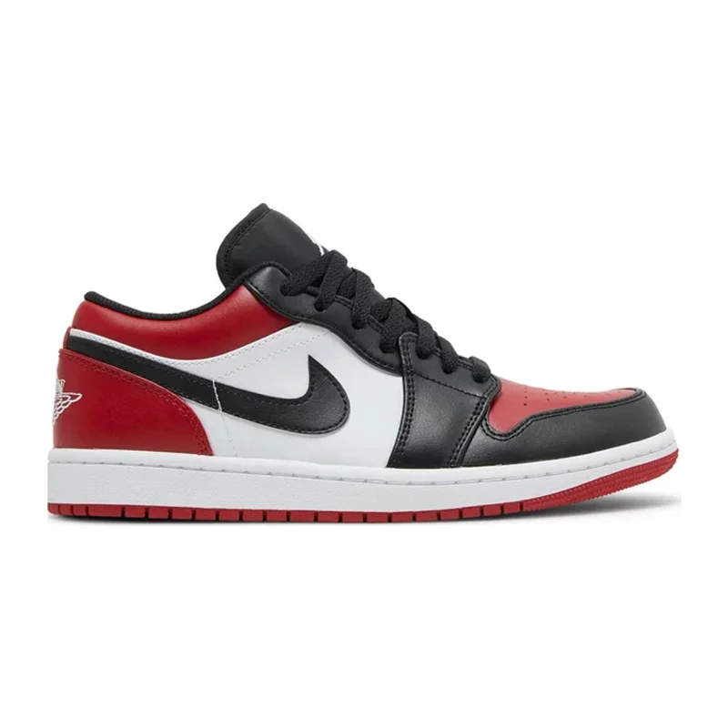 Air Jordan 1 Low, Bred Toe