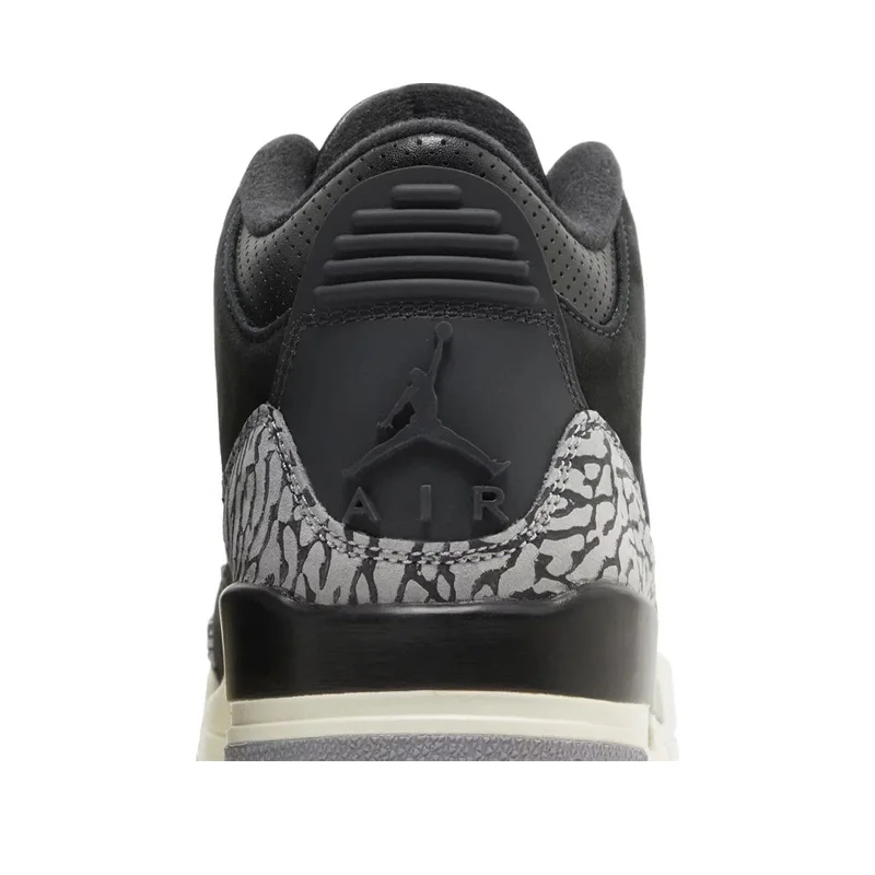 Women's Air Jordan 3, Retro Off Noir