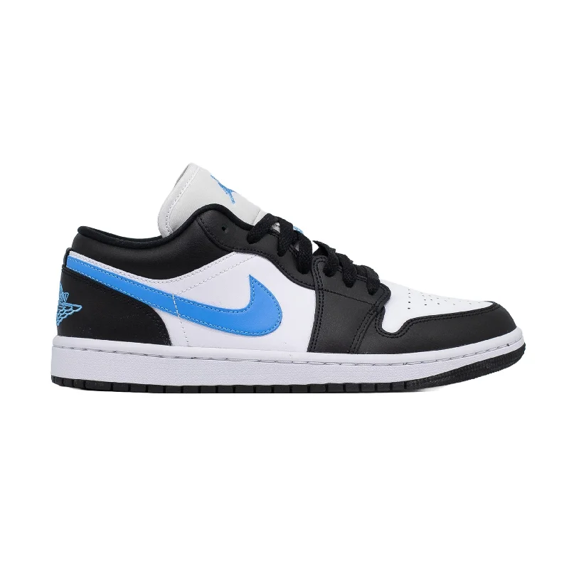 Women's Air Jordan 1 Low, Black University Blue