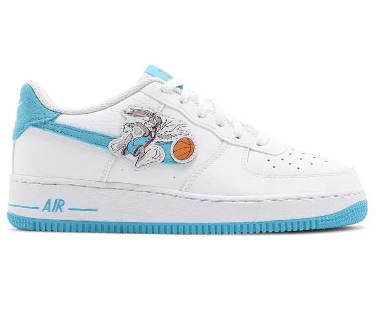 GS Nike Air Force 1 (Hare Space Jam)