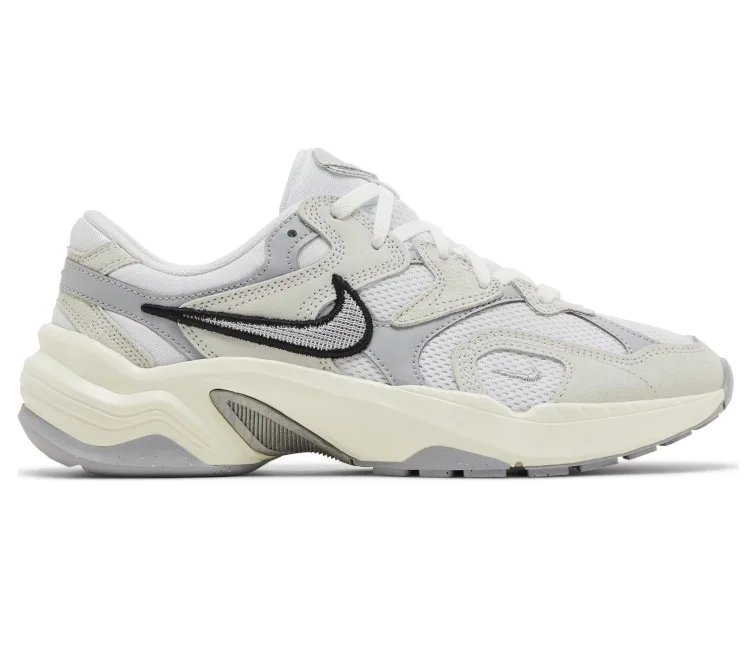 Women’s Nike AL8 (White/Metallic Silver)