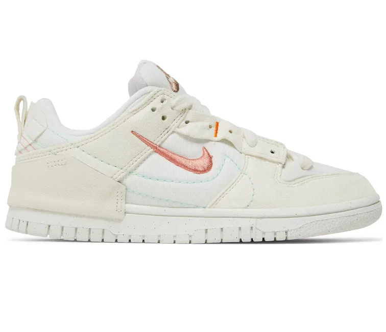 Women's Nike Dunk Low Disrupt 2 (Pale Ivory/Lt Madder)