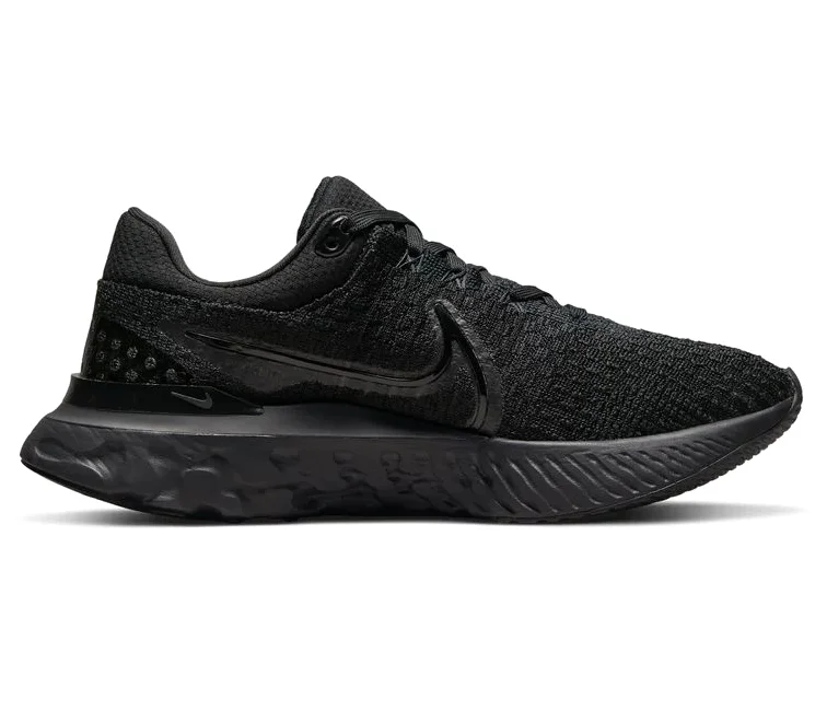 Women's Nike React Infinity Run FK 3 (Triple Black)