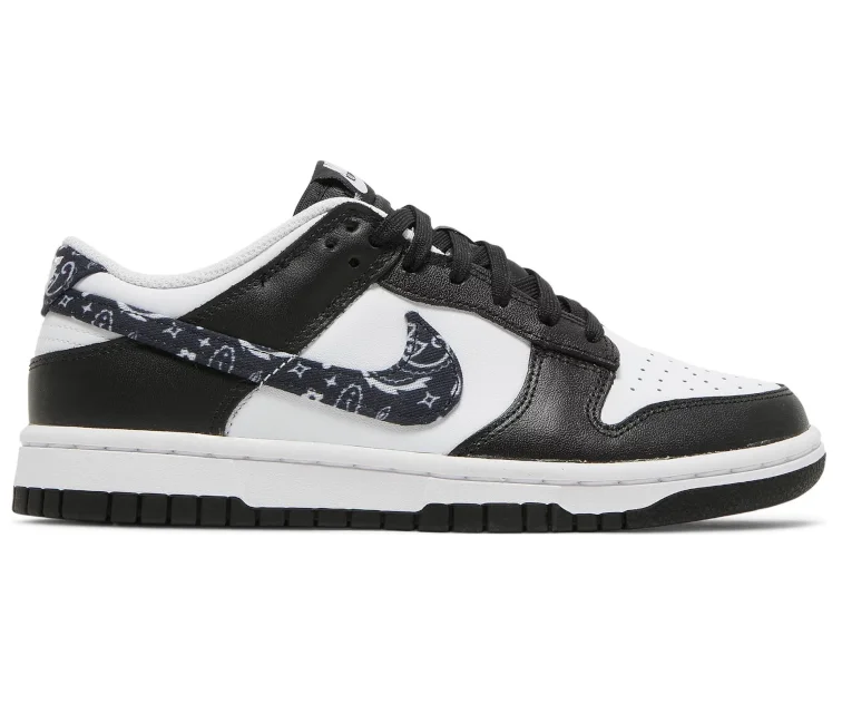 Women's Nike Dunk Low (Black Paisley)