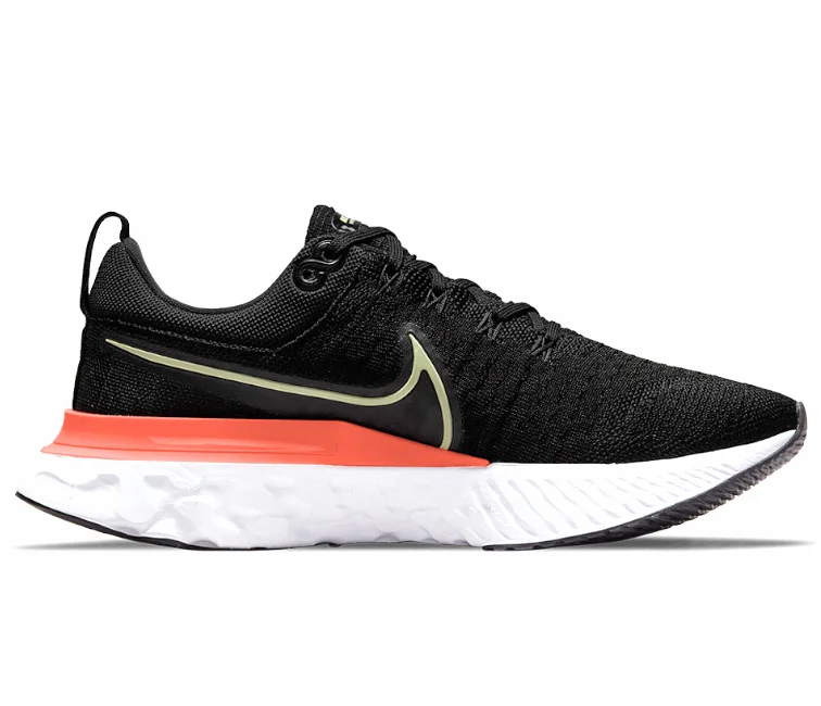 Women's Nike React Infinity Run FK 2 (Black/Lime Ice-Magic Ember)