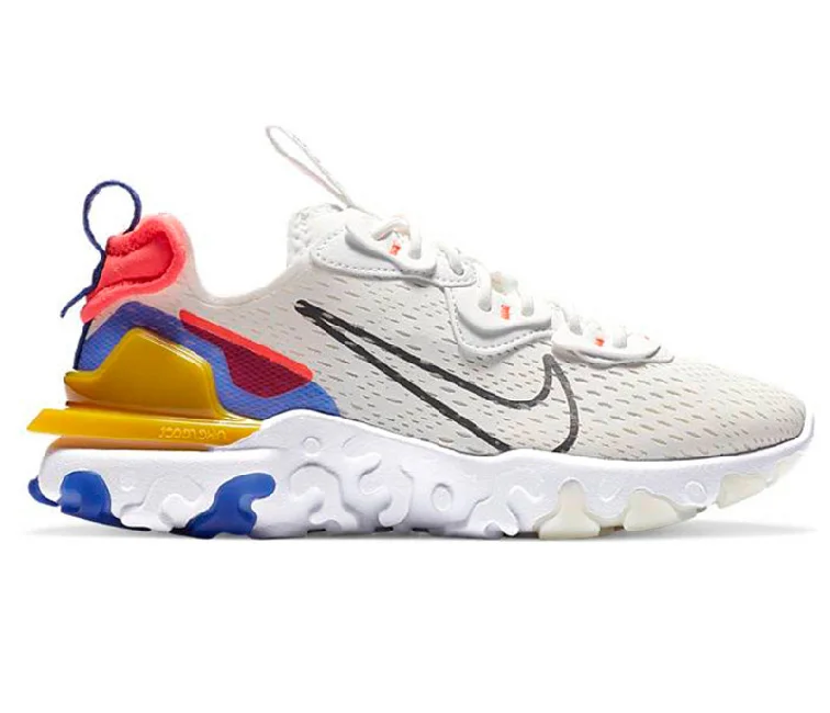 Women's Nike React Vision Dimsix  (White/Iron Grey)