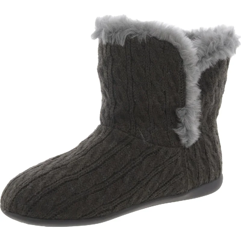 362 Kari Womens Fleece Faux Fur Lined Ankle Boots