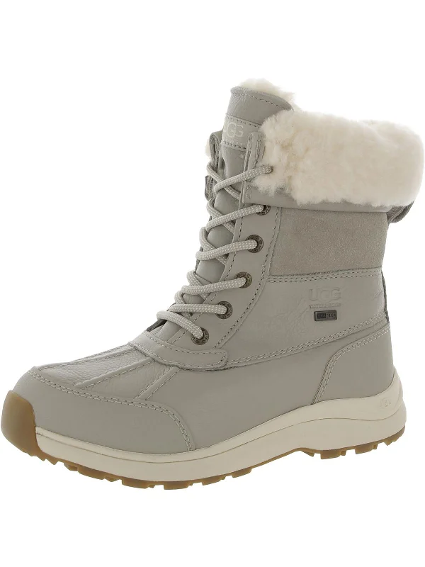 Adirondack III Womens Leather Ankle Winter & Snow Boots