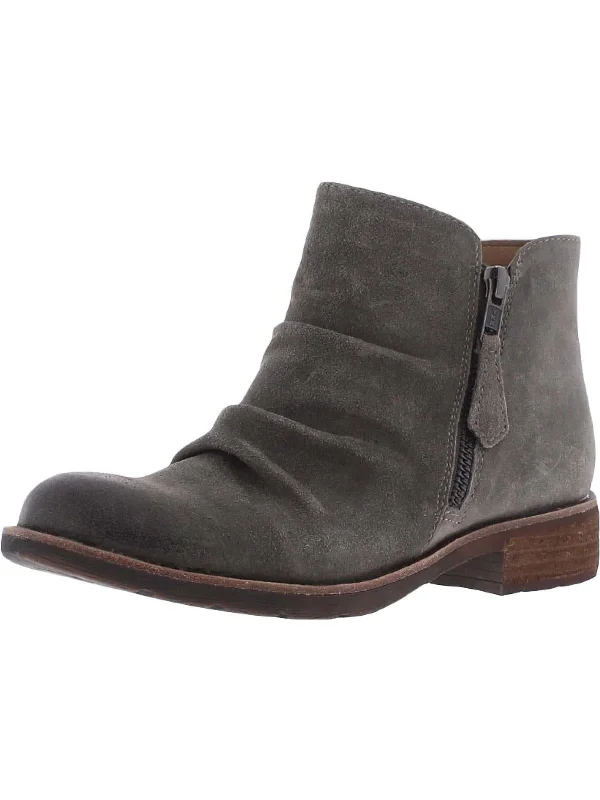 Bassett Womens Leather Ankle Ankle Boots