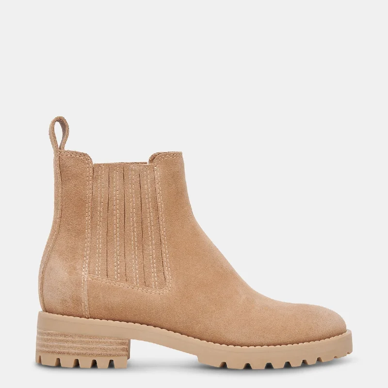 FRAYA H2O BOOTIES TAUPE SUEDE