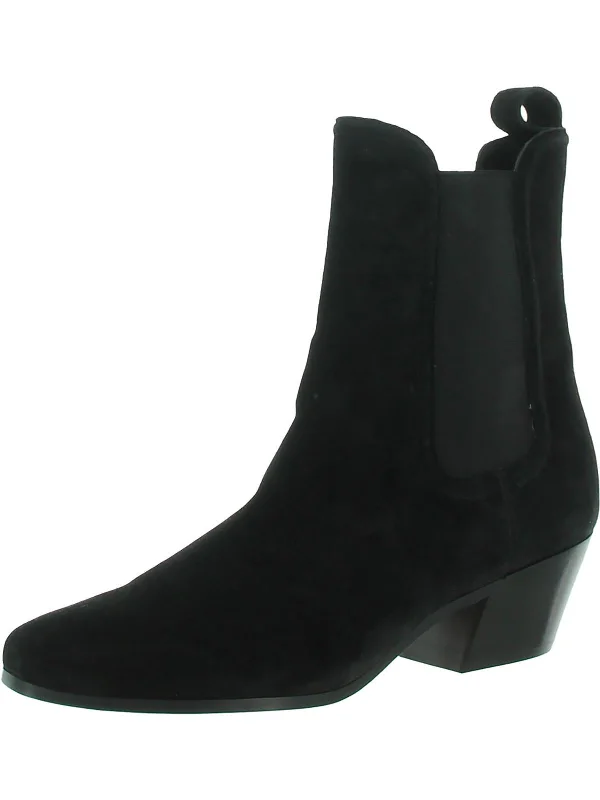 Lada  Womens Ankle Almond Toe Booties