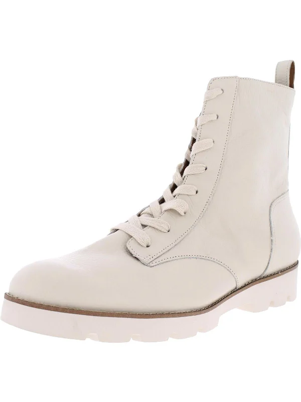 Lani Womens Padded Insole Lace-Up Ankle Boots