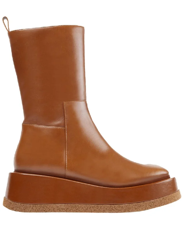 Paloma Barcelo Aran Leather Boot