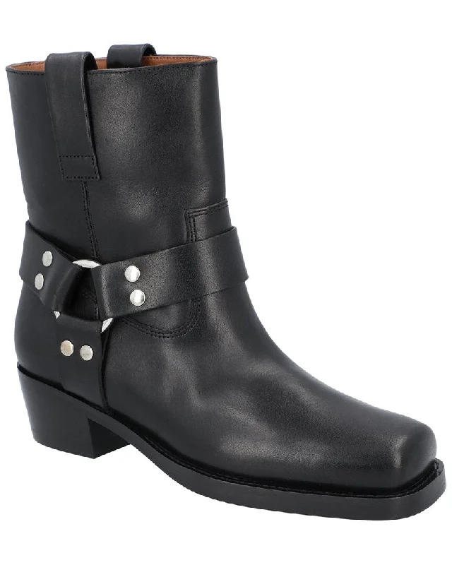 Paris Texas Roxy Ankle Leather Boot