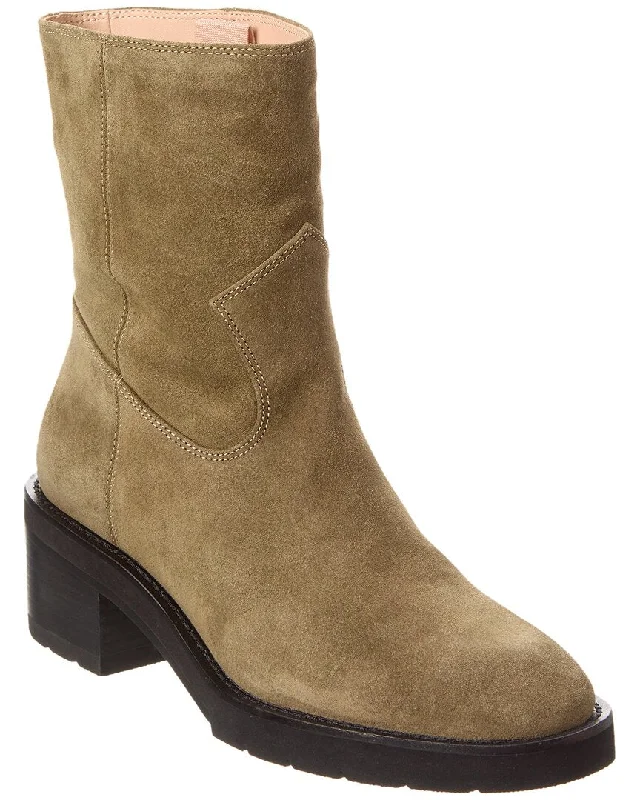 Stuart Weitzman Boulevard Suede Bootie