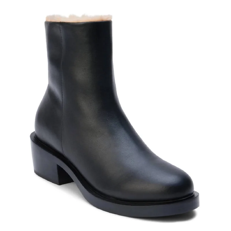 Women Nate Ankle Boot In Black