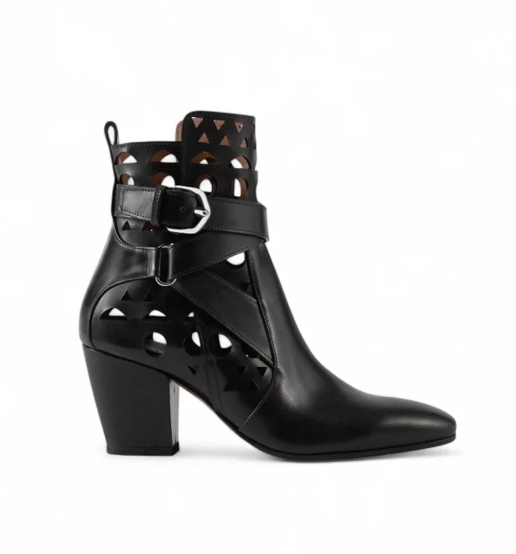 Women's Ankle Boots 65 In Noir