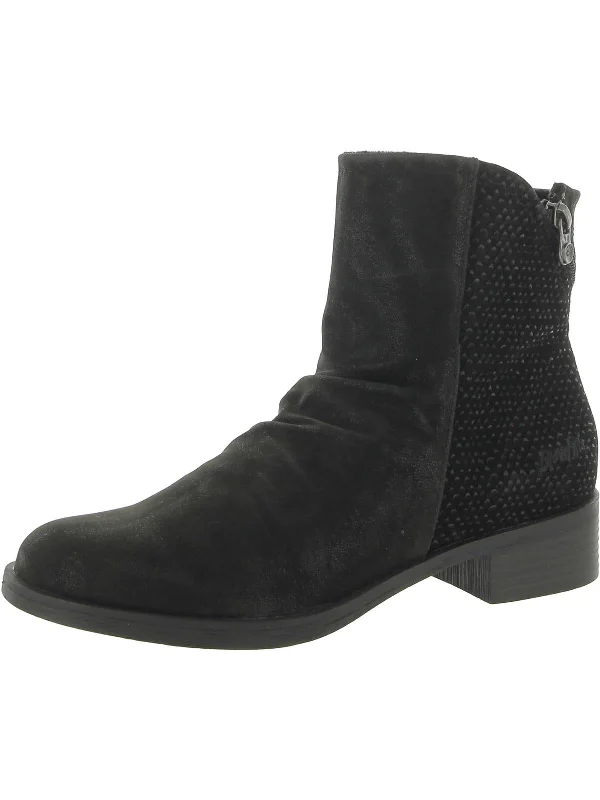 Womens Ankle Zip Up Ankle Boots