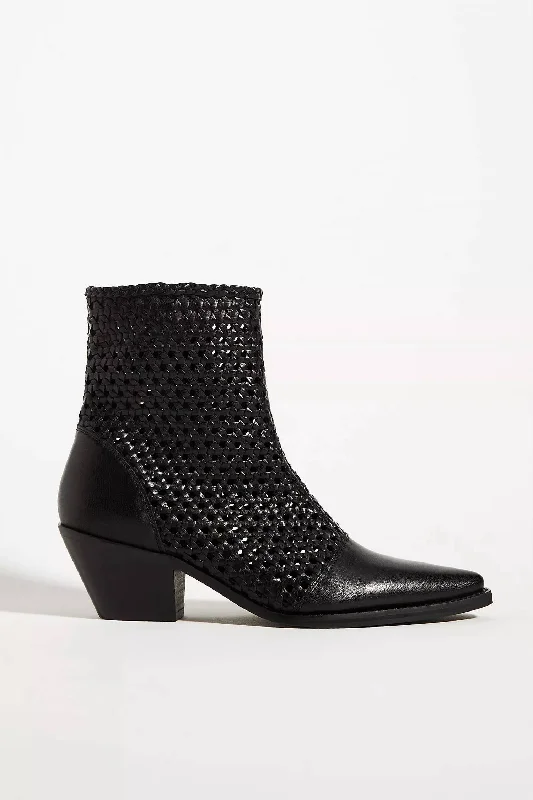 Women's Golden Hour Booties In Black