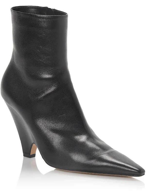 Womens Pointed Toe Dressy Ankle Boots