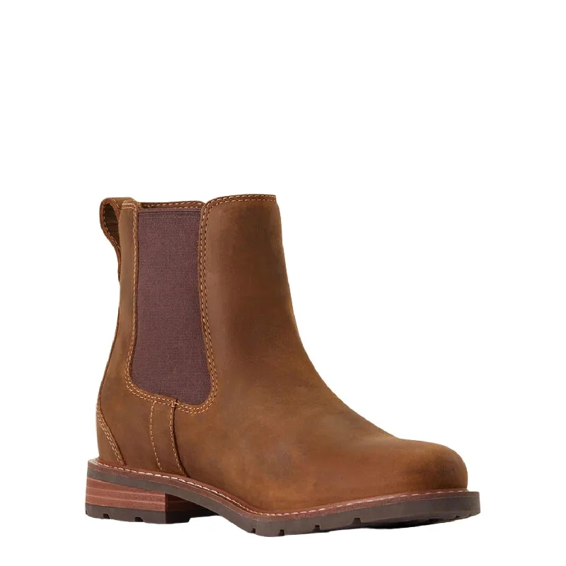 Women's Wexford Waterproof Chelsea Boot In Weathered Brown