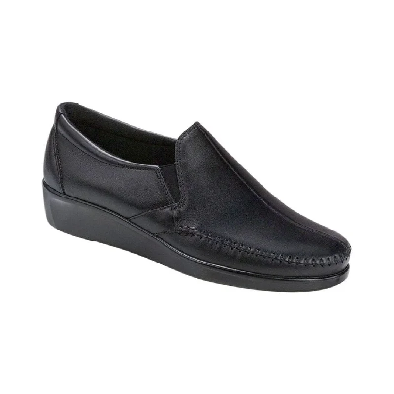 SAS Women's Dream Slip On Loafer - Black