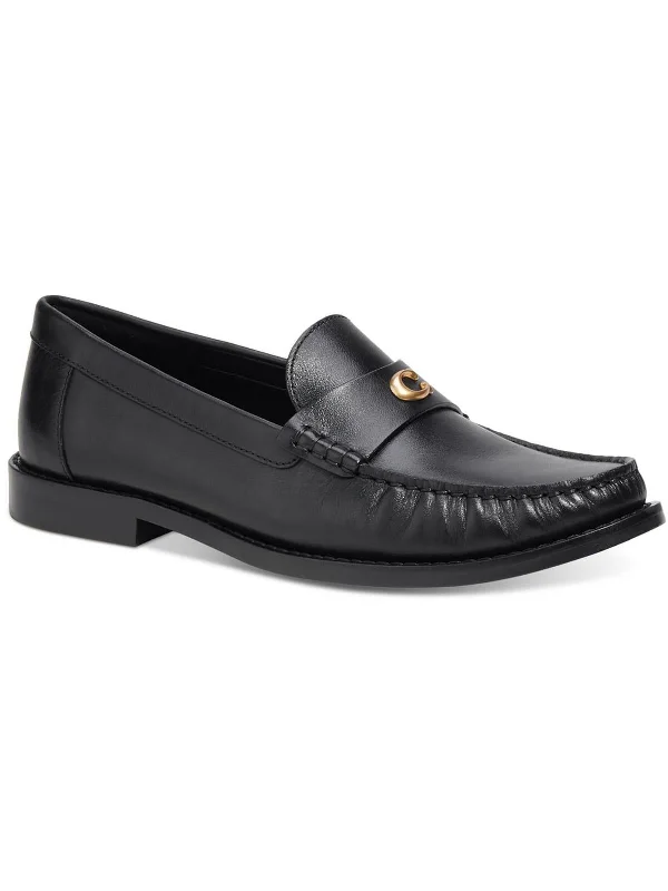 Jolene Womens Faux Leather Slip-On Loafers