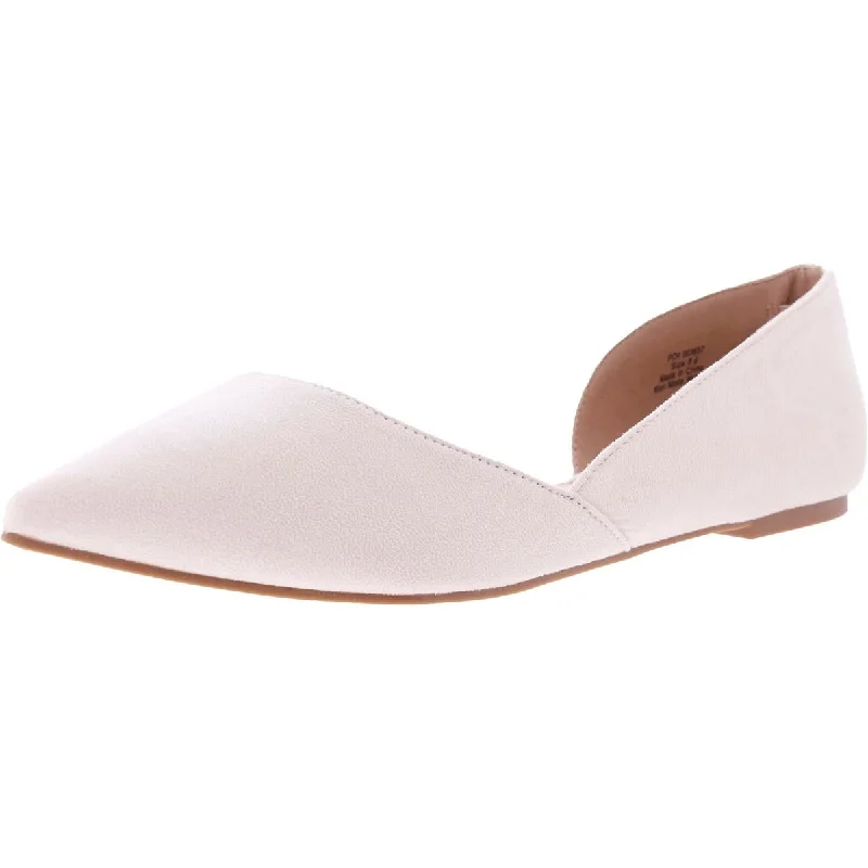 Journee Collection Womens Pointed Toe Slip On D'Orsay