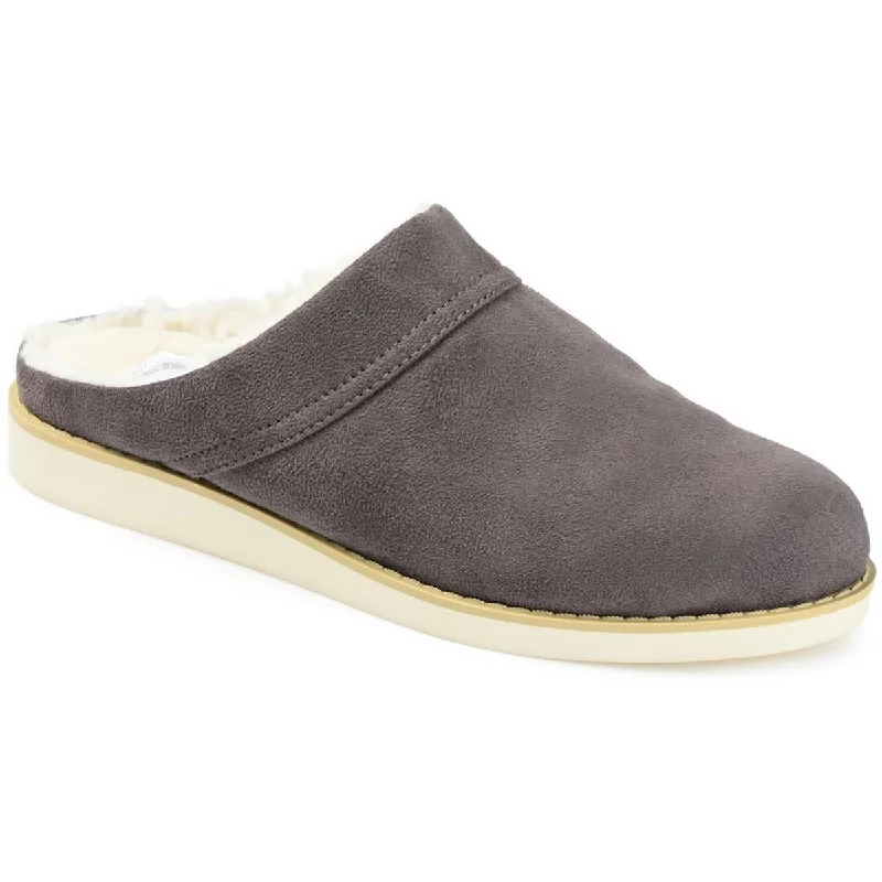 Journee Collection Womens Sabine Faux Suede Slip On Slip On Shoes