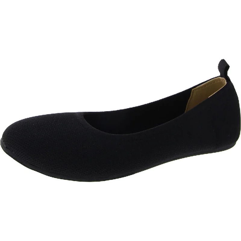 Journee Collection Womens Slip On Cushioned Footbed Ballet Flats