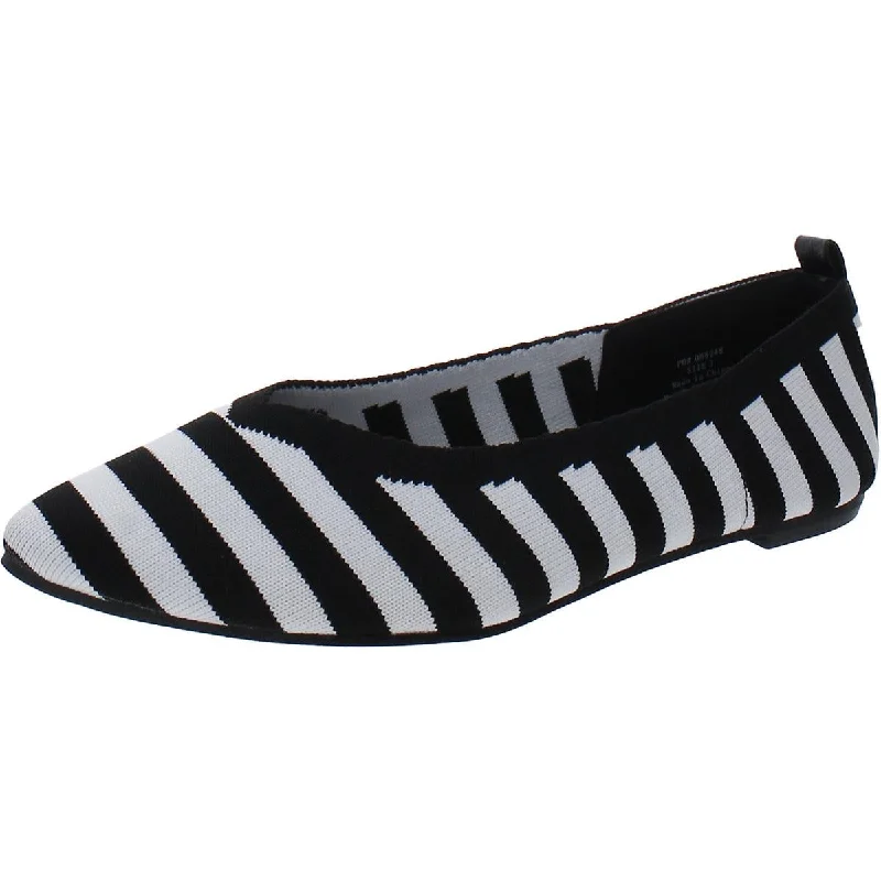 Journee Collection Womens Striped Manmade Loafers