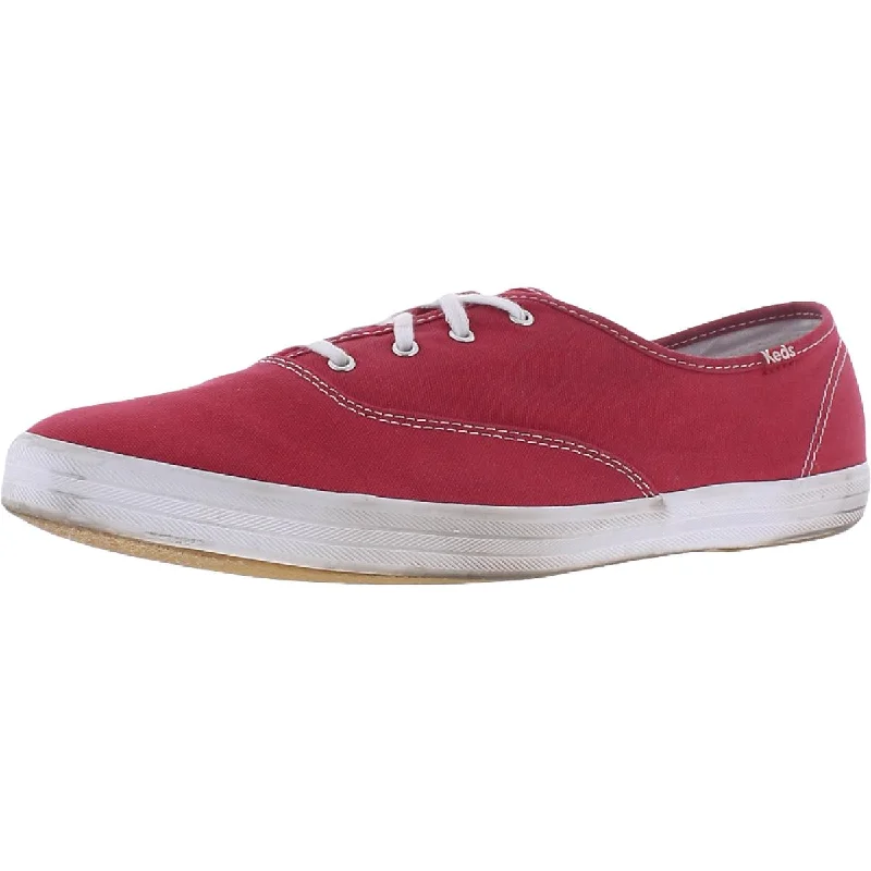 Keds Womens Champion  Canvas Padded Insole Lace Up Flats