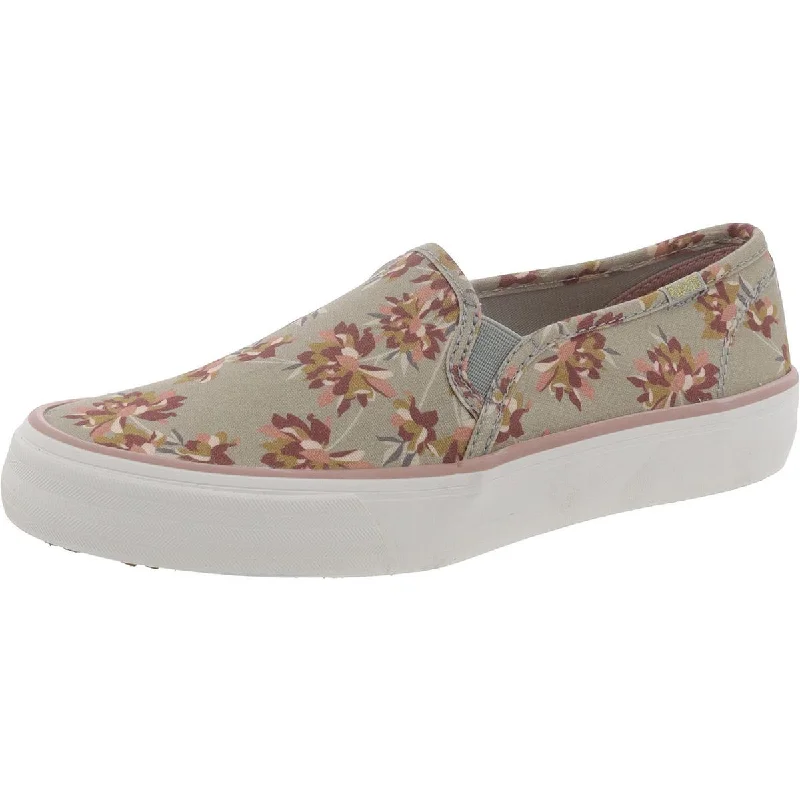 Keds Womens Double Decker Floral Print Slip On Loafers